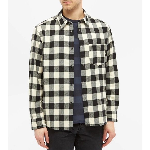 A.P.C. John Check Twill Shirt - Picture 4 of 6